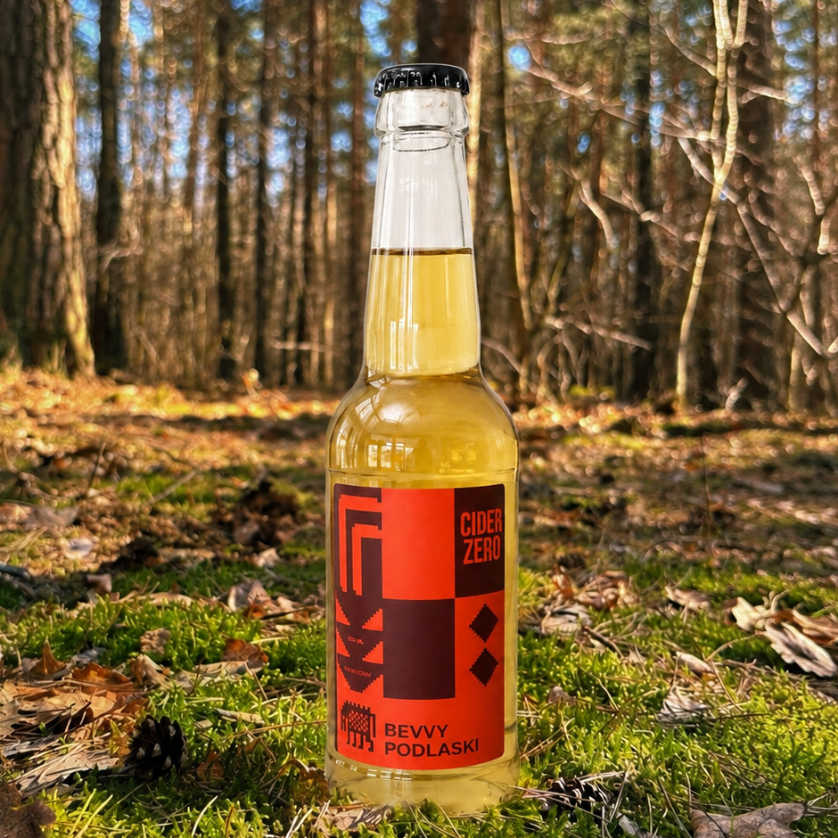 BEVVY PODLASKI Cider Klasyczny 0.0%, butelka 330 ml