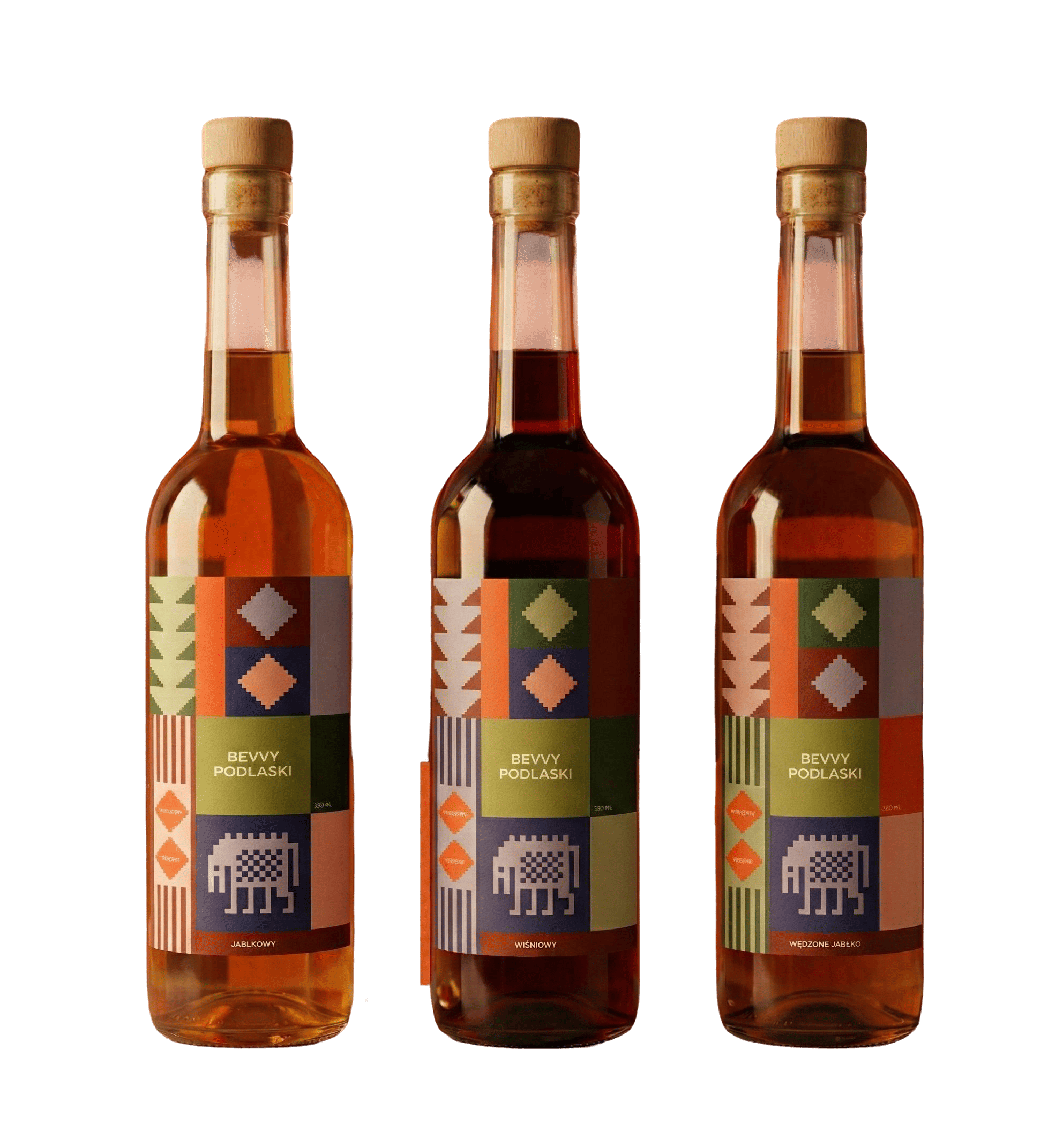 Butelki miodu pitnego BEVVY PODLASKI – wytrawne i słodkie